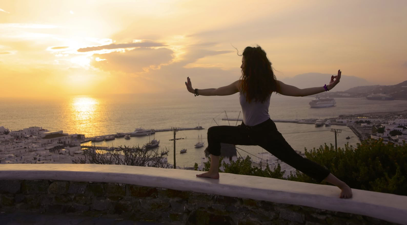 Solnedgångsyoga