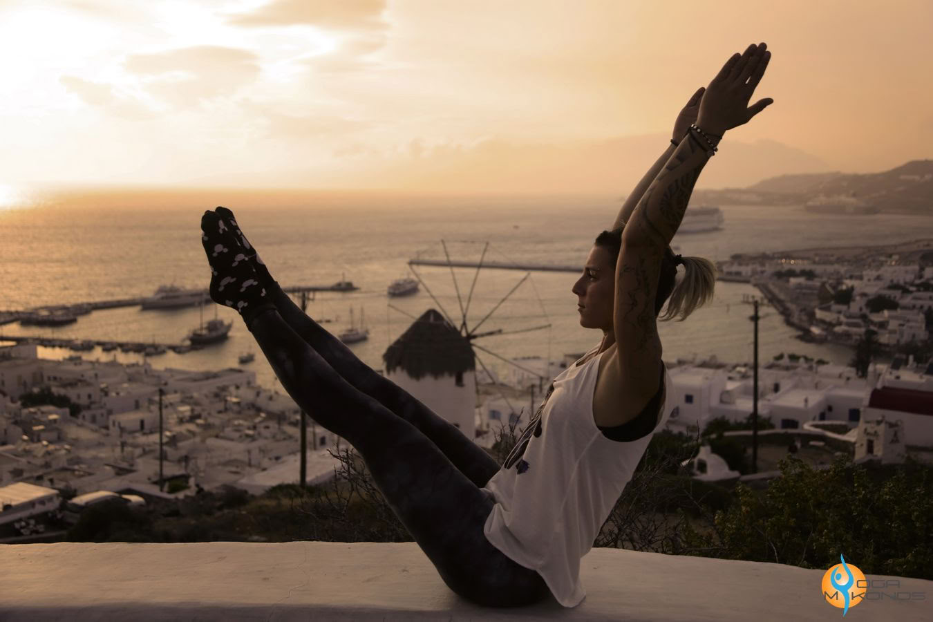 Solnedgångsyoga