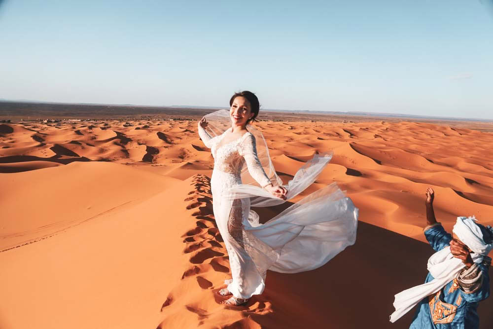 3-dagars rundtur från Marrakesh till Fes via Merzouga