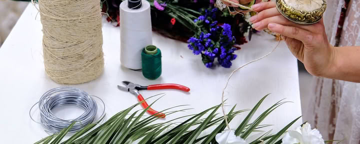 Blomsterkransworkshop