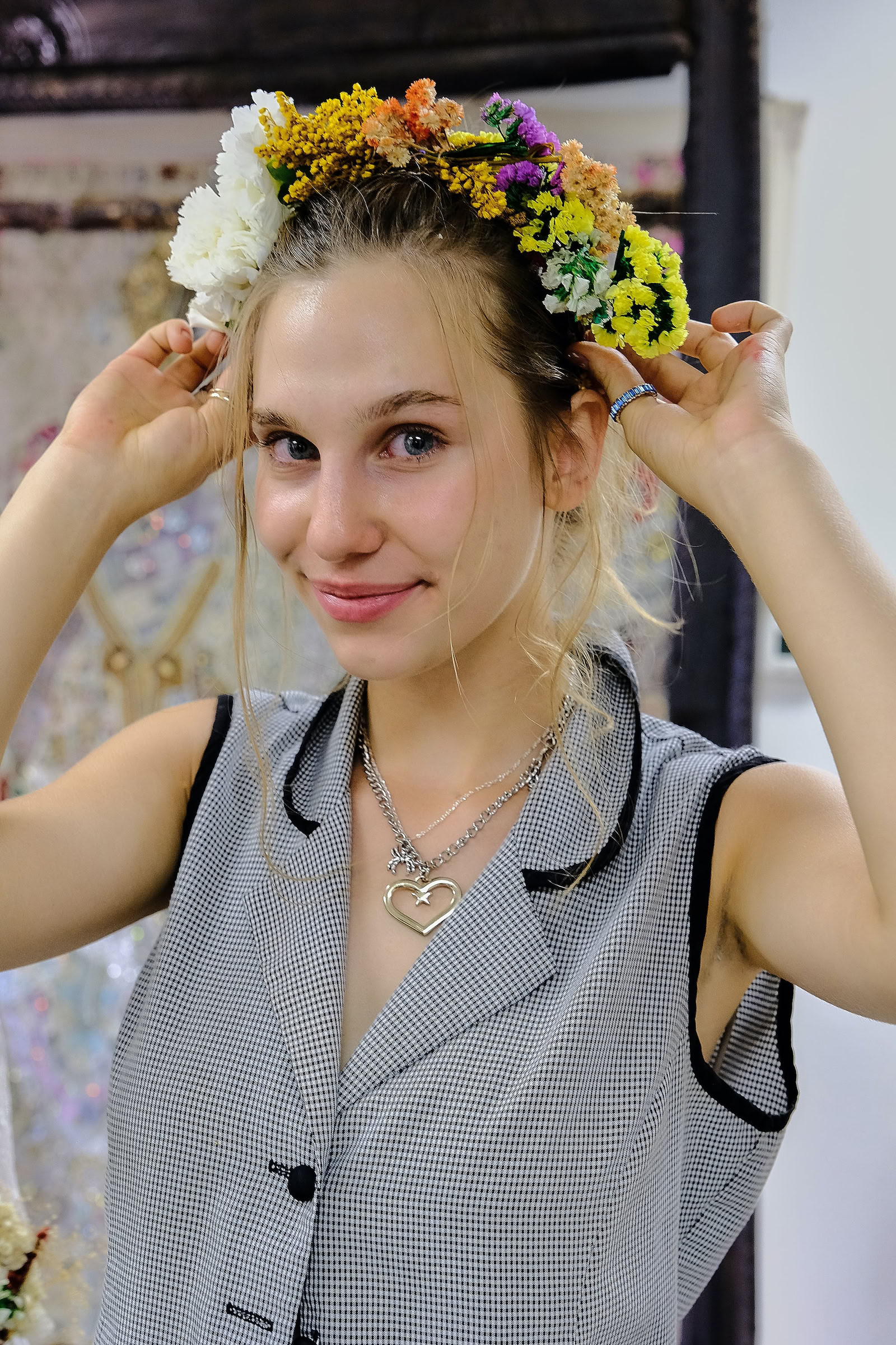 Workshop i blomsterkransar - Palm Springs