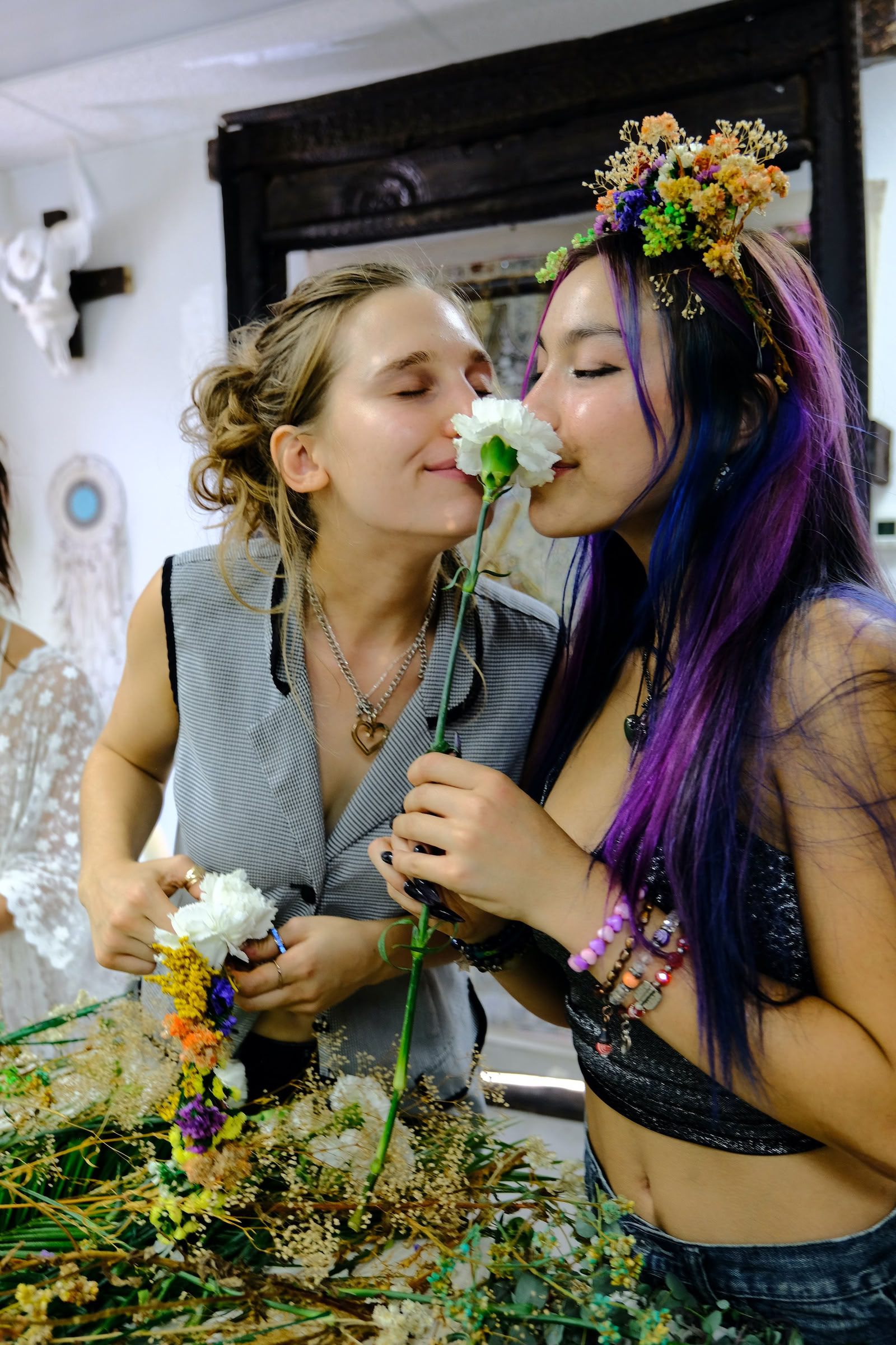 Workshop i blomsterkransar - Palm Springs
