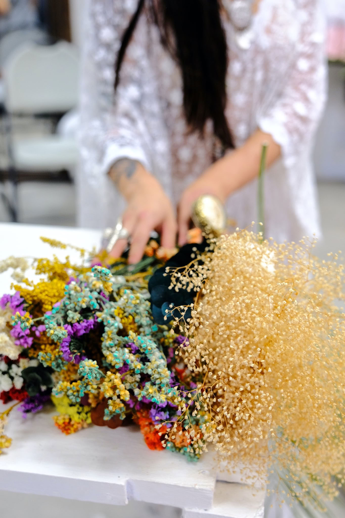 Workshop i blomsterkransar - Palm Springs