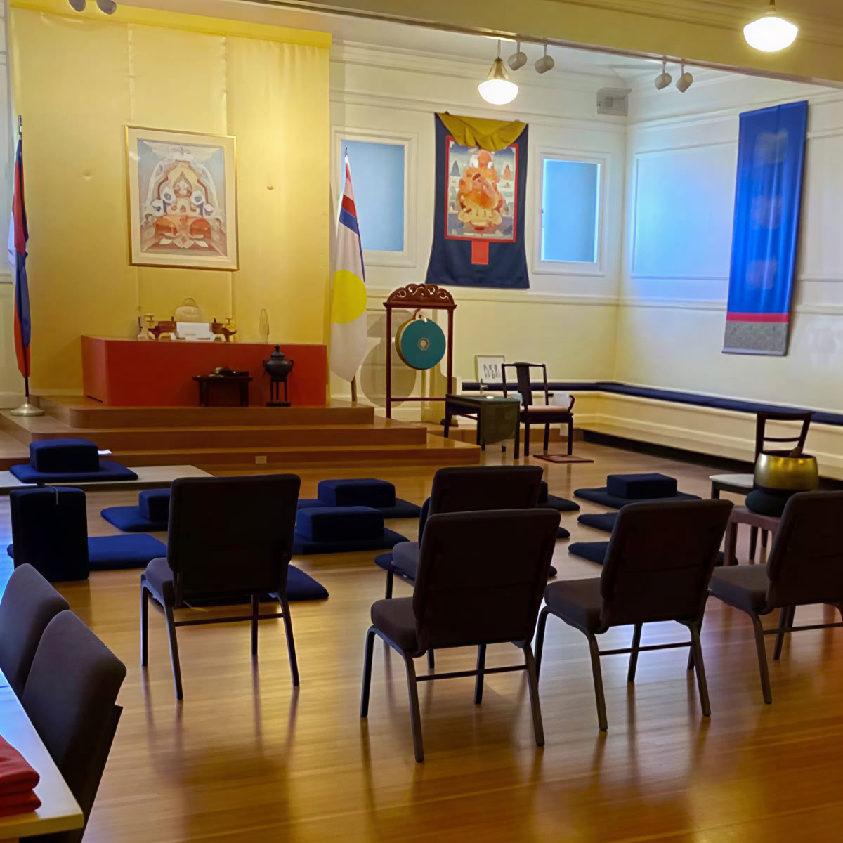 Meditation för personer med färg