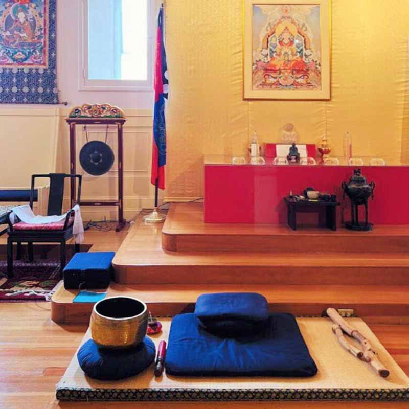Meditation för personer med färg