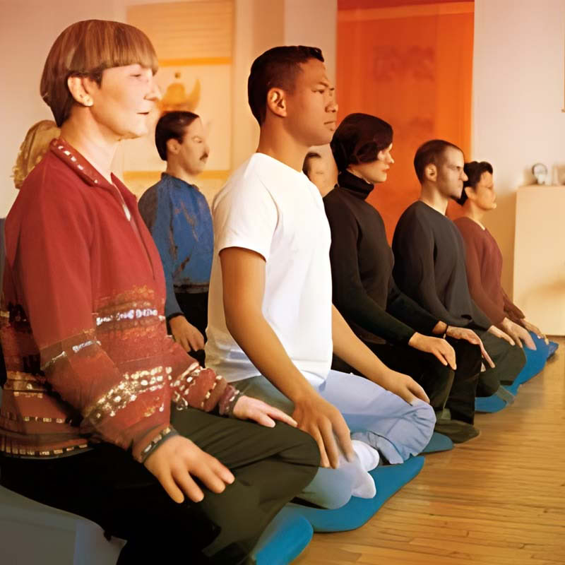 Meditation för personer med färg