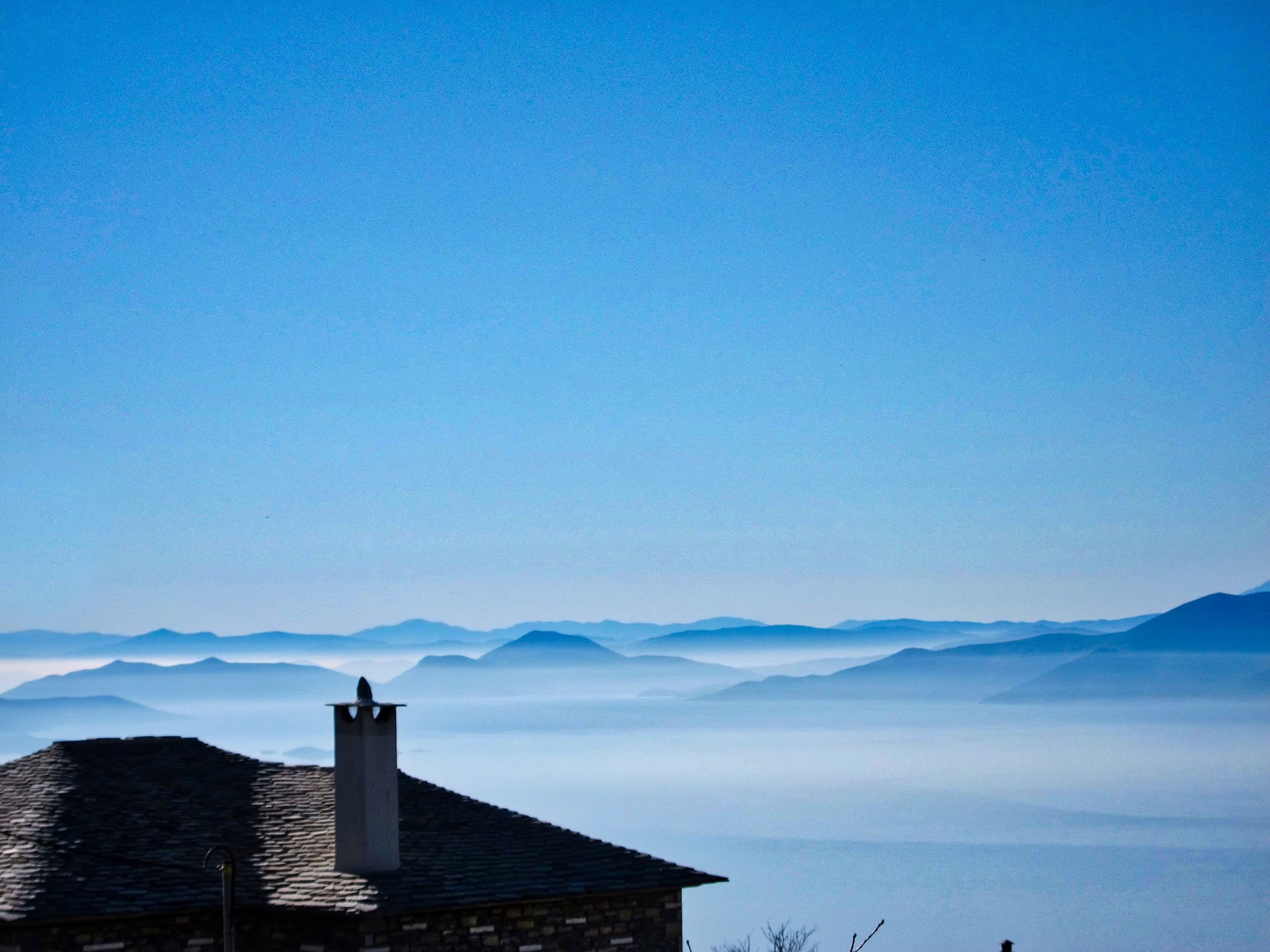 Retreat i bergen och vid havet i Pelion