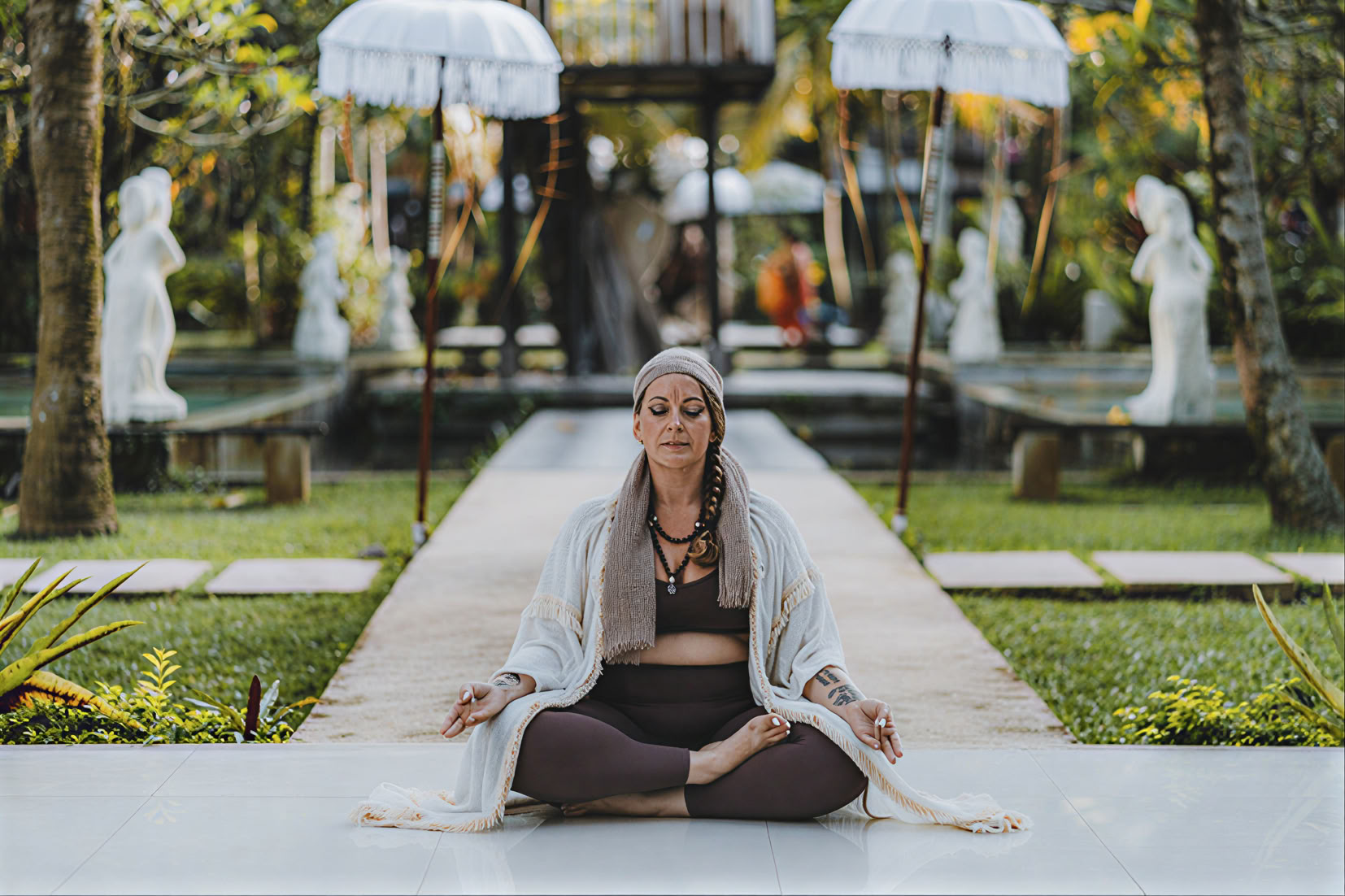 200 timmars yogalärarutbildning på Bali, Amertham