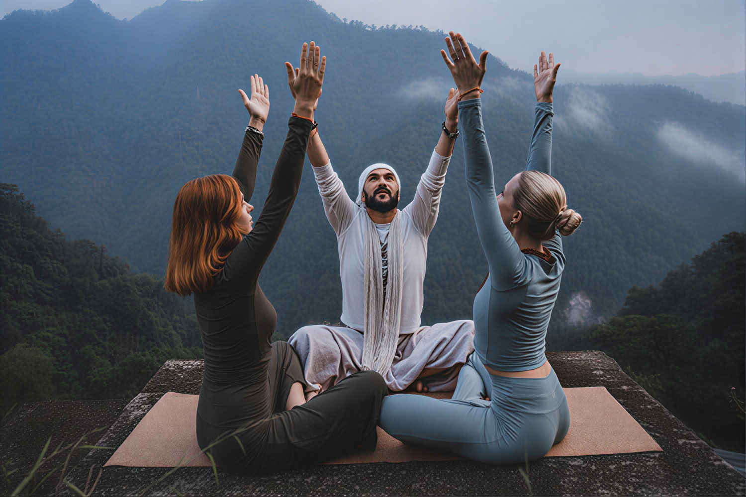 300-timmars yogalärarutbildning i Rishikesh – 28 nov. – 27 dec. 2026
