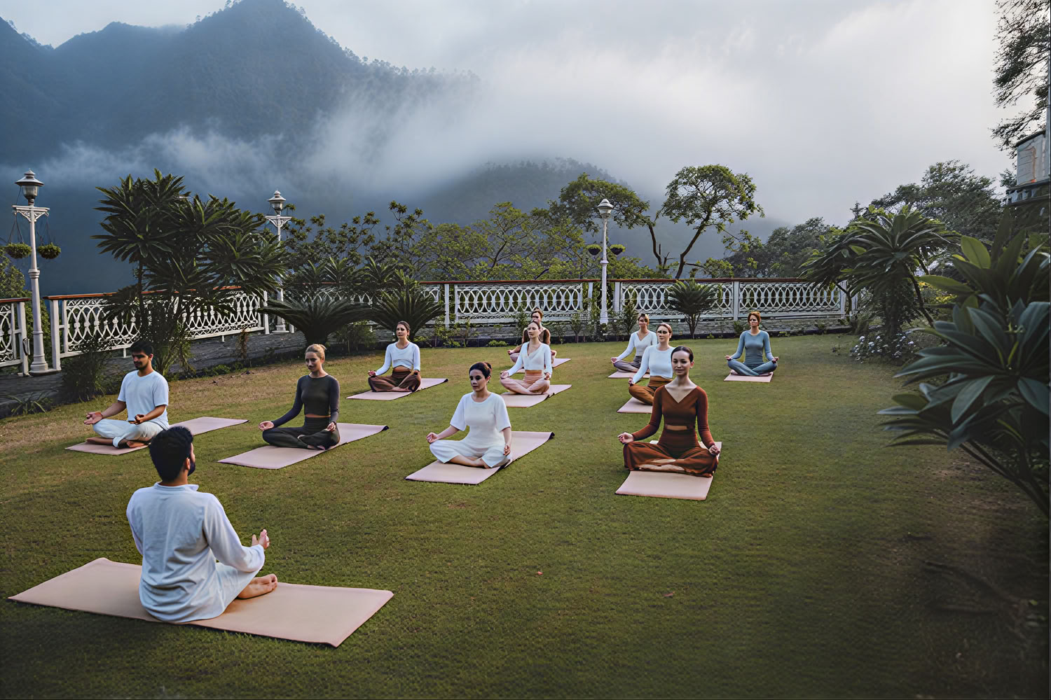 300-timmars yogalärarutbildning i Rishikesh – 28 nov. – 27 dec. 2026