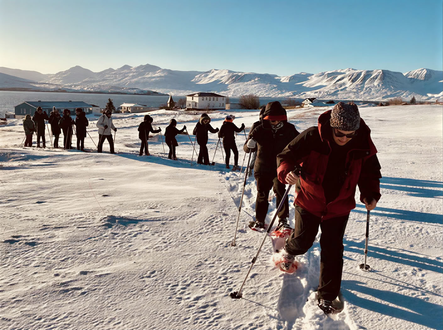 Yoga- och vandringsresa till norrskenet på Island