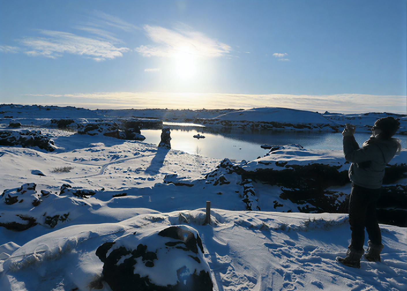 Yogaretreat under norrskenet på Island – datum vintern 2026