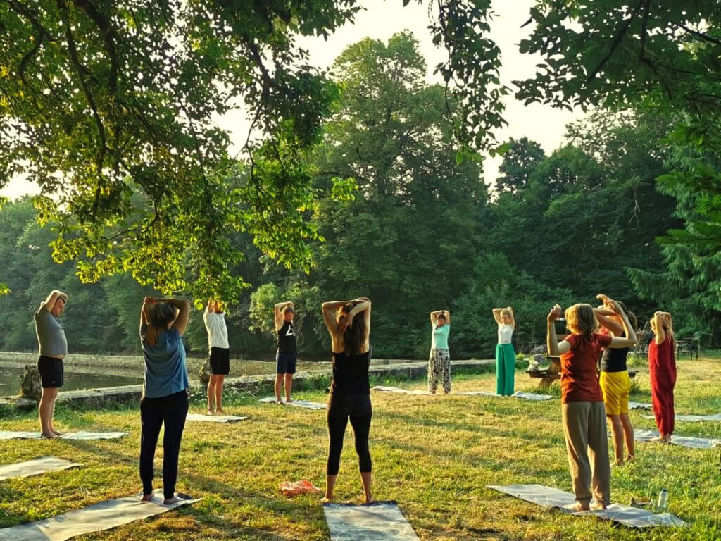 Yoga och vandringsmeditation