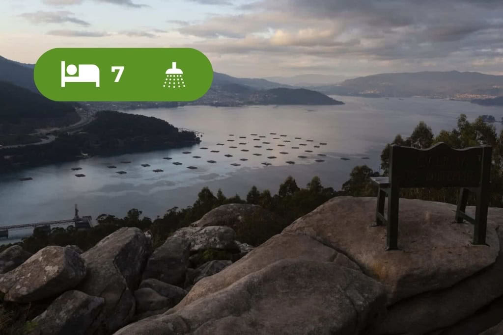 Portugisiska kustleden på Camino de Santiago i 5 etapper från Vigo, komfortklass
