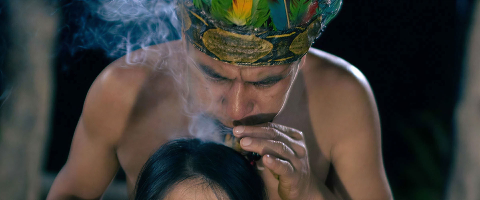 Helande ceremoni med ayahuasca