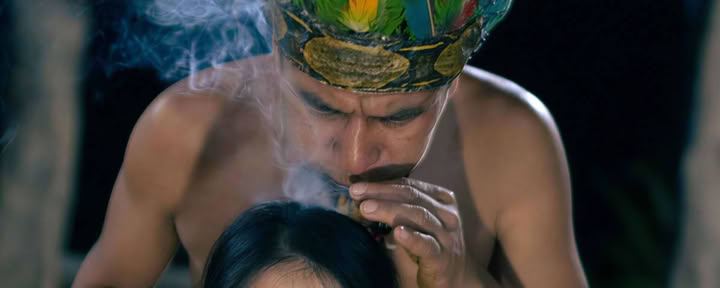 Helande ceremoni med ayahuasca