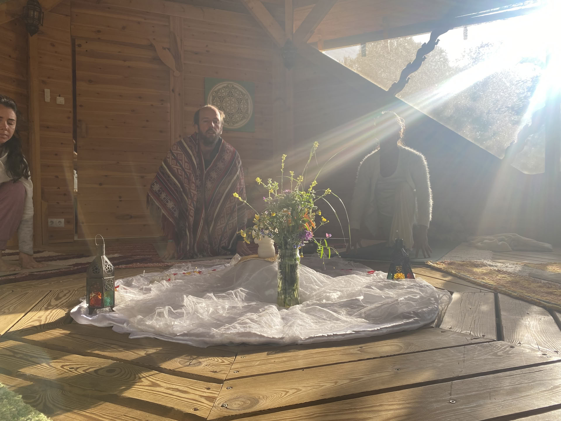 Andningsarbete och växtmedicinsk retreat