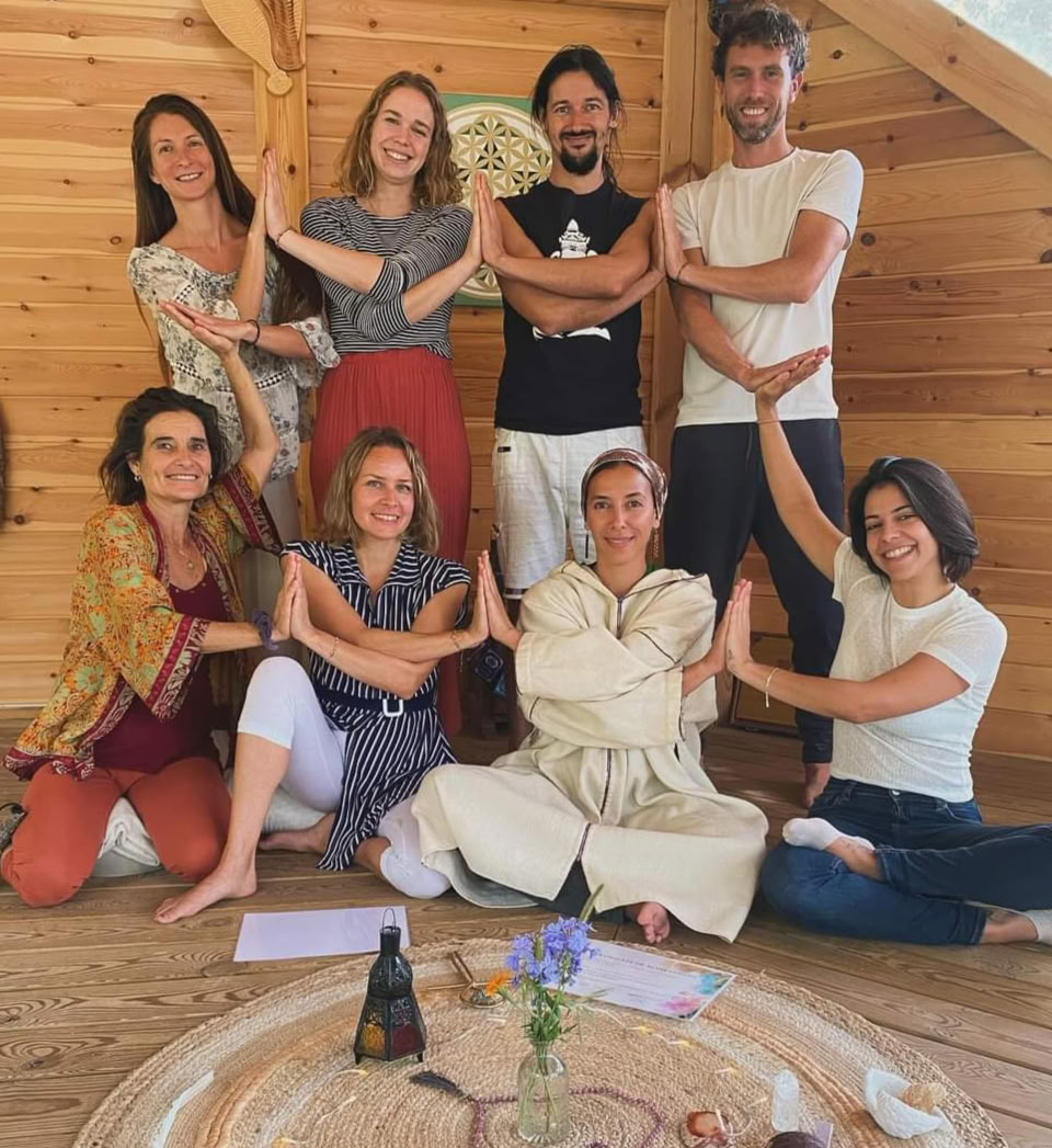 Yoga- och meditationsretreat tillbaka till källan