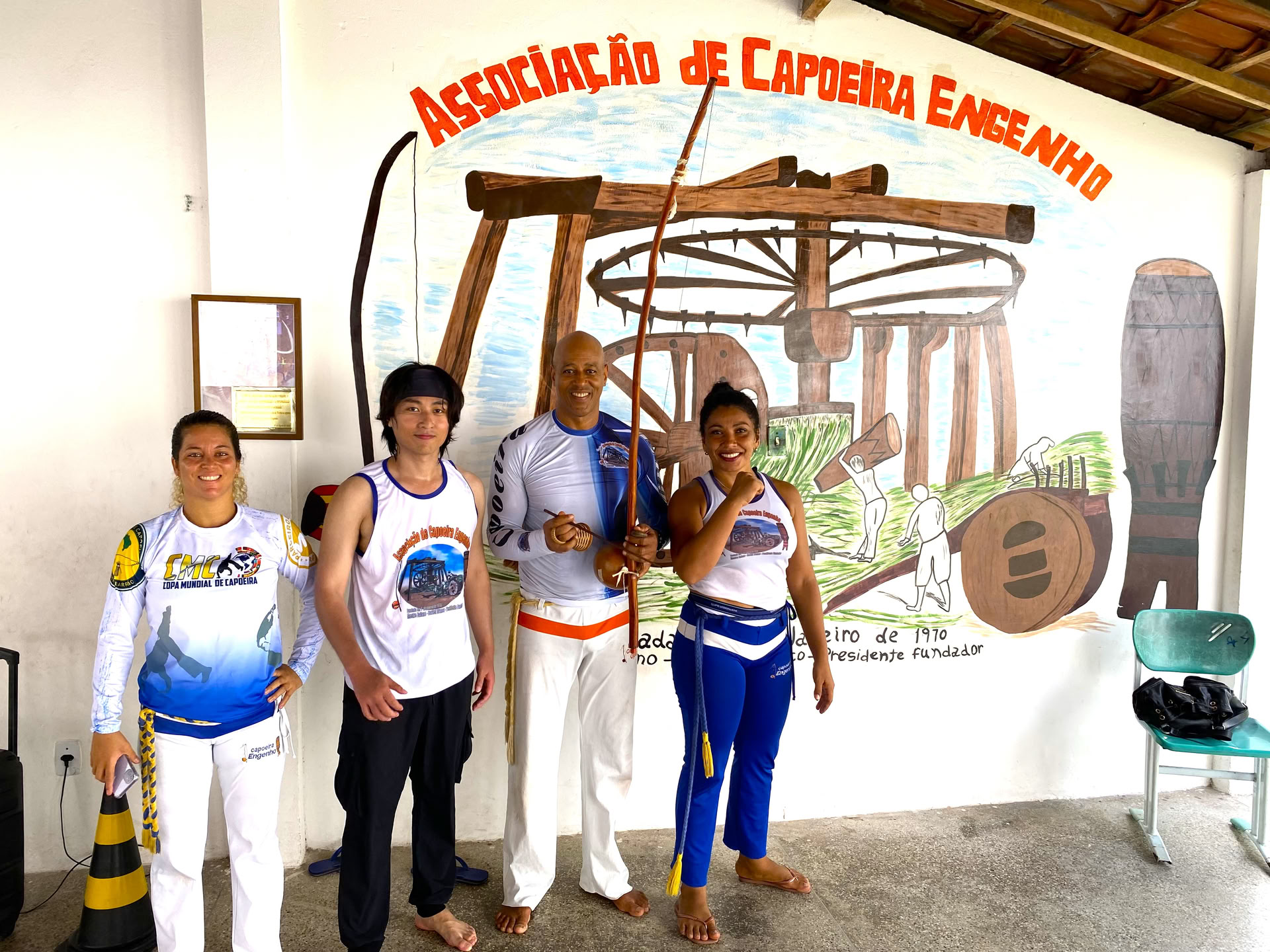 Capoeira-läger i Brasilien