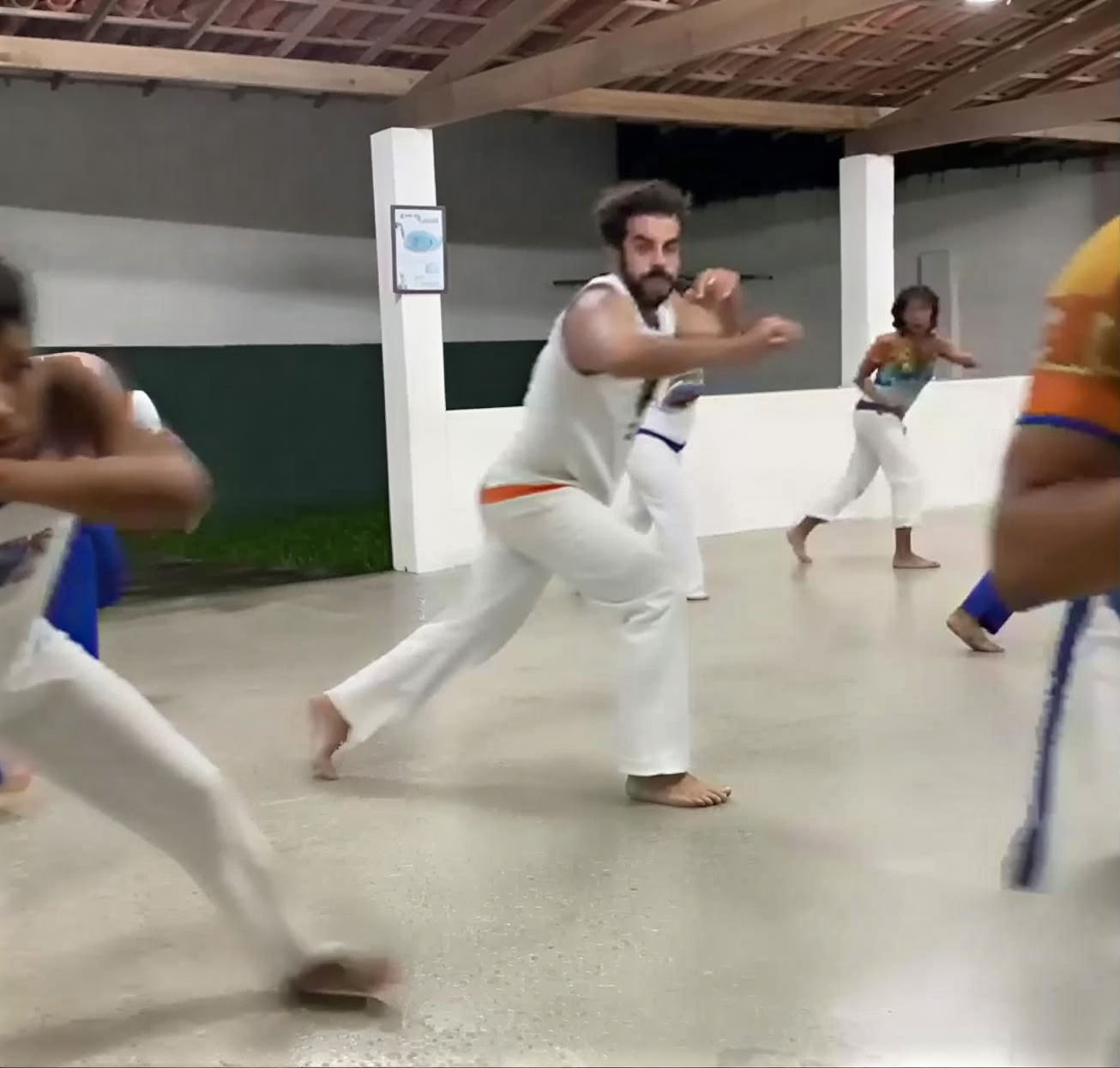 Capoeira-läger i Brasilien