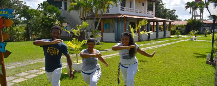 Capoeira-läger i Brasilien