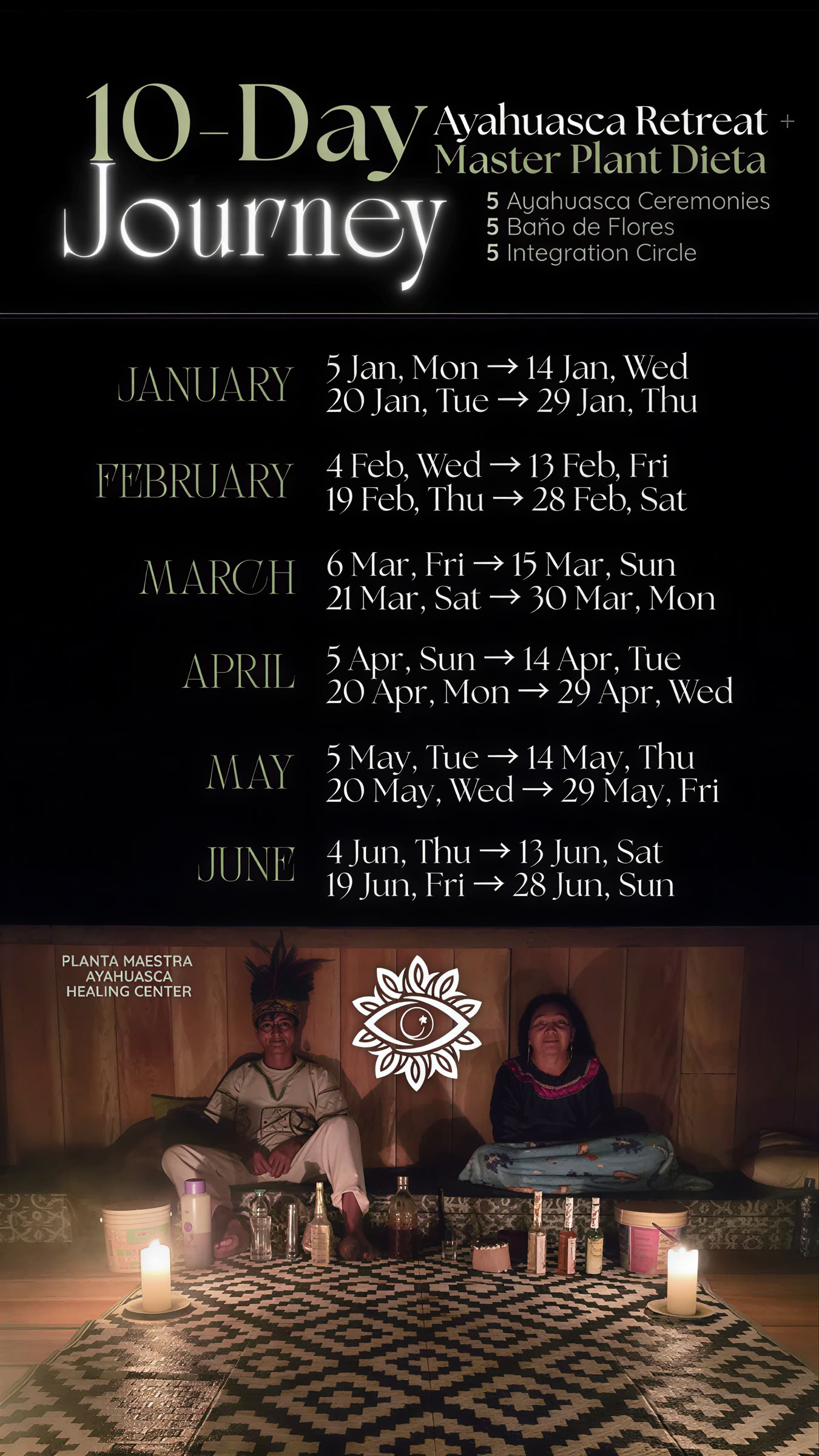 7-dagars ayahuascainitiation