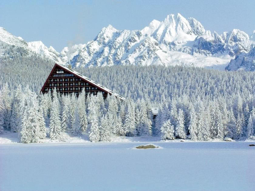Julmarknader och vinterland i Slovakien