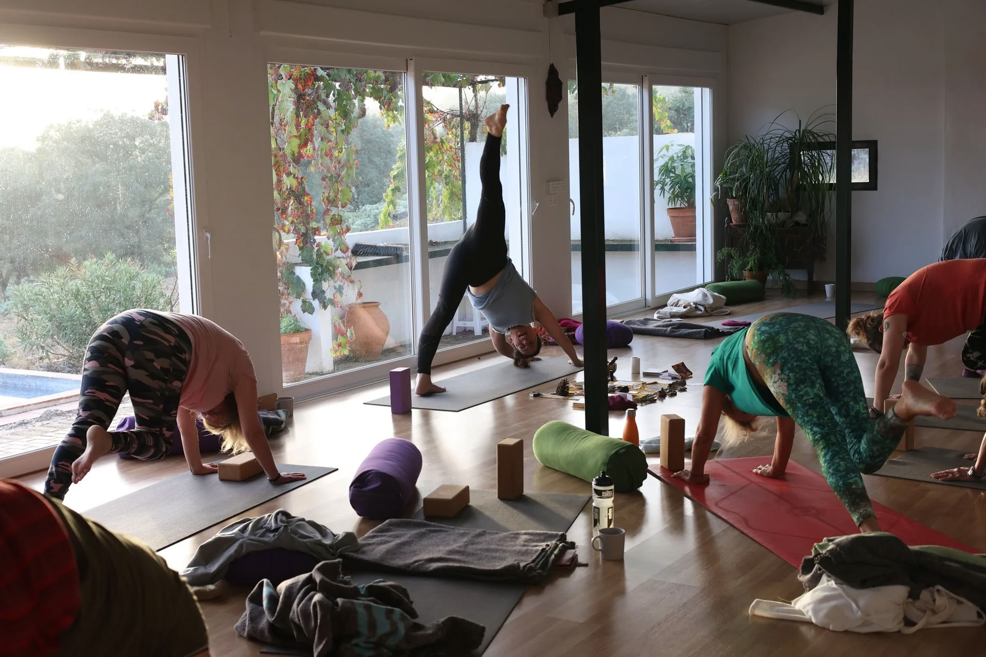 Vårkonst- och yogaretreat