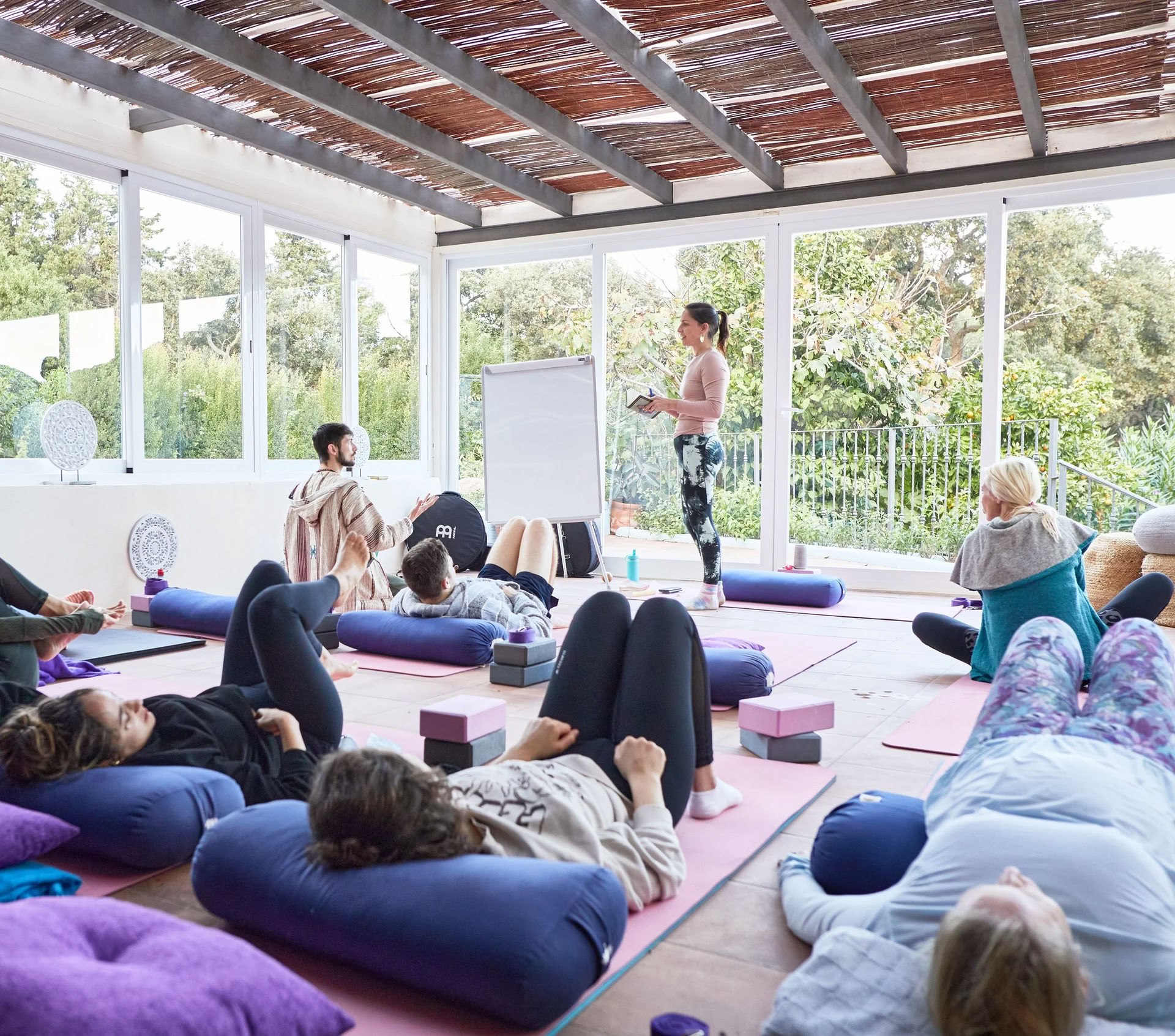 Vårkonst- och yogaretreat