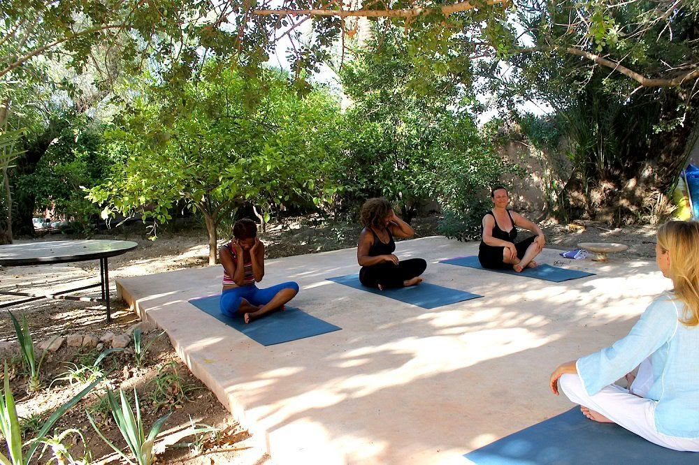 Privat yoga i Marrakech