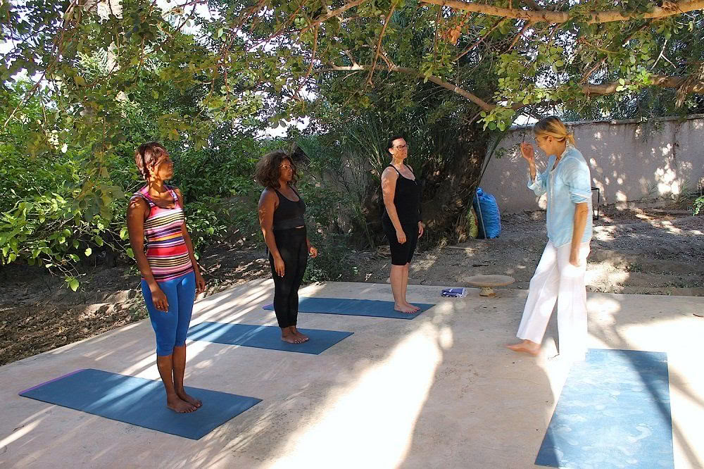 Privat yoga i Marrakech