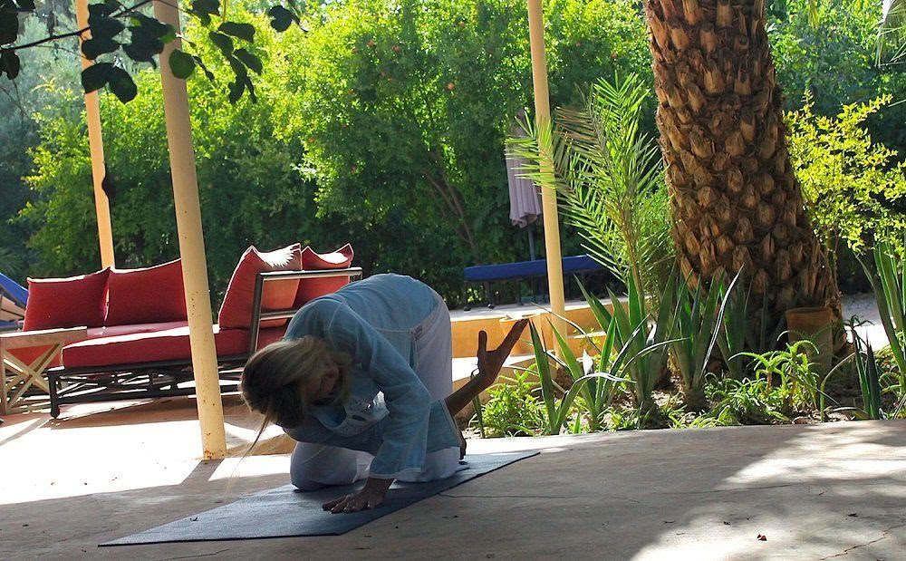 Privat yoga i Marrakech