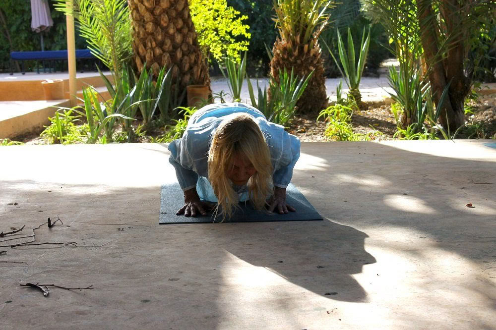 Privat yoga i Marrakech