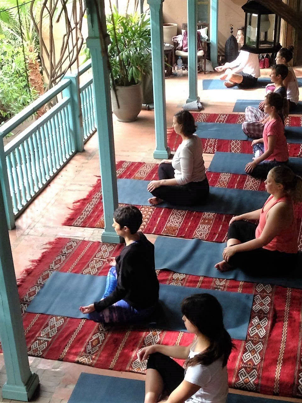 Privat yoga i Marrakech