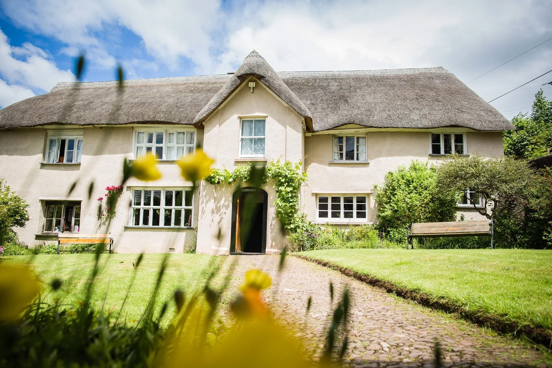 Höstens yogapaus i Devon