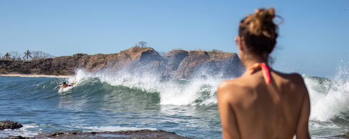 Surfing i Nosara