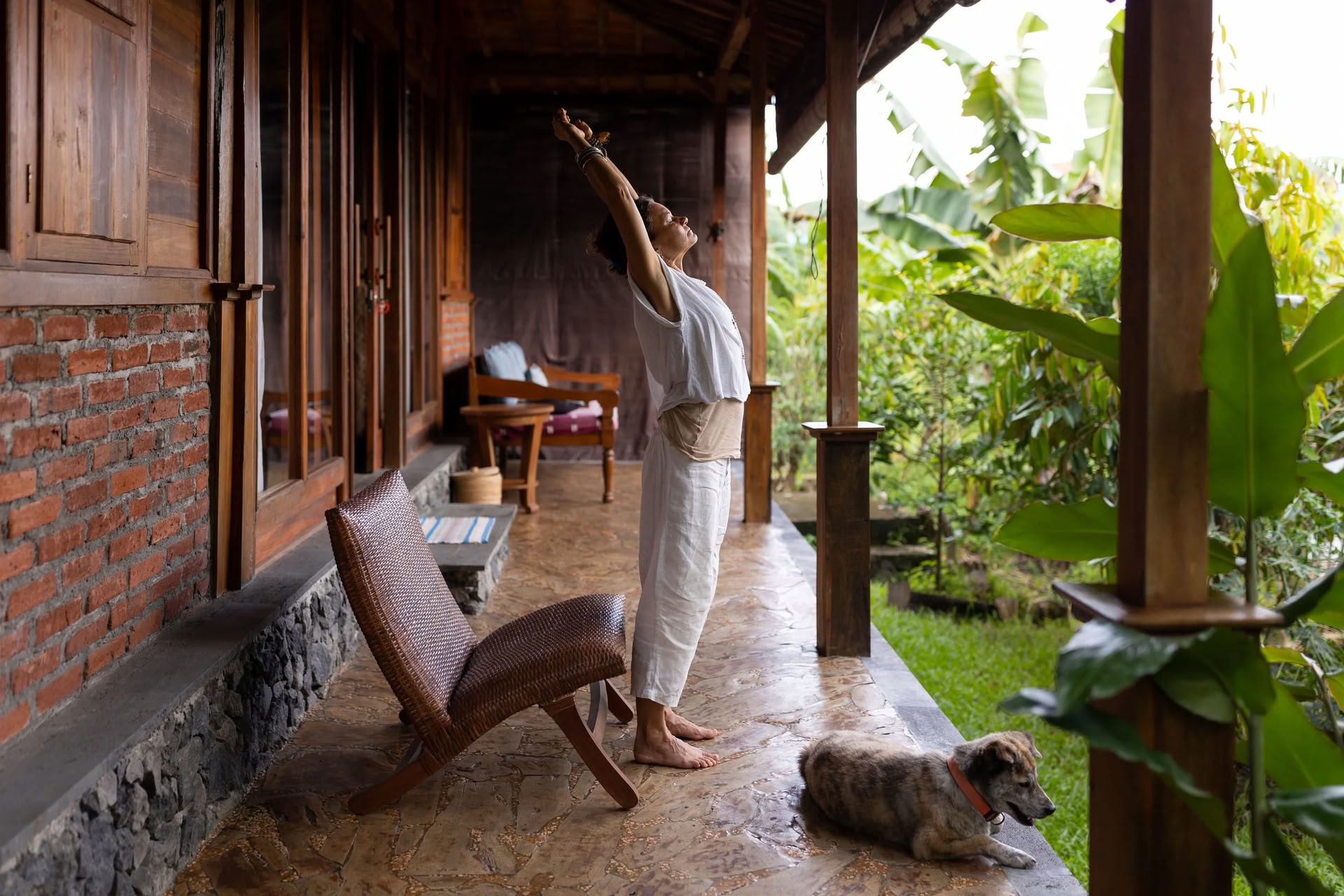 Ashtanga yoga-retreat på Bali