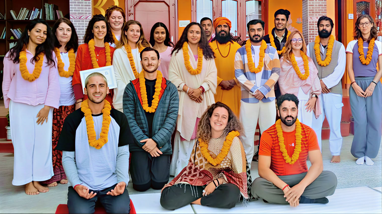 Yoga lärarutbildning i Indien