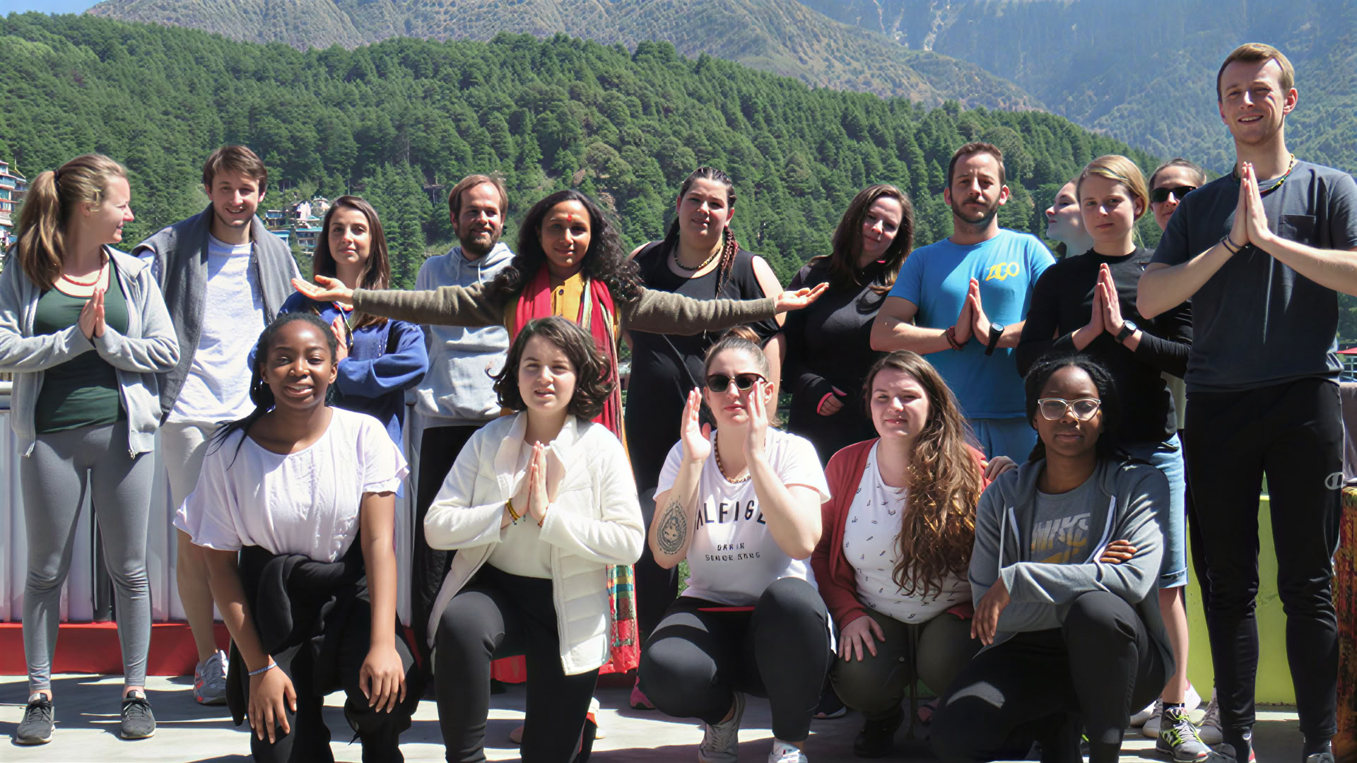 Yoga lärarutbildning i Indien