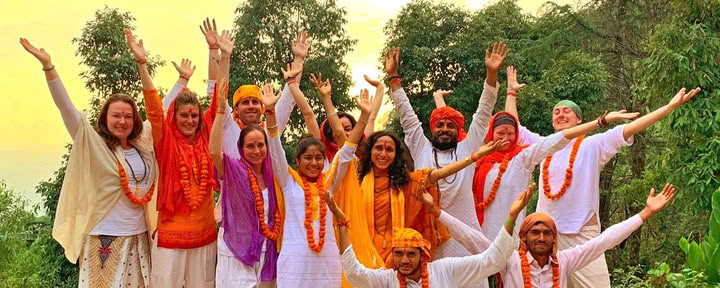 Yoga lärarutbildning i Indien