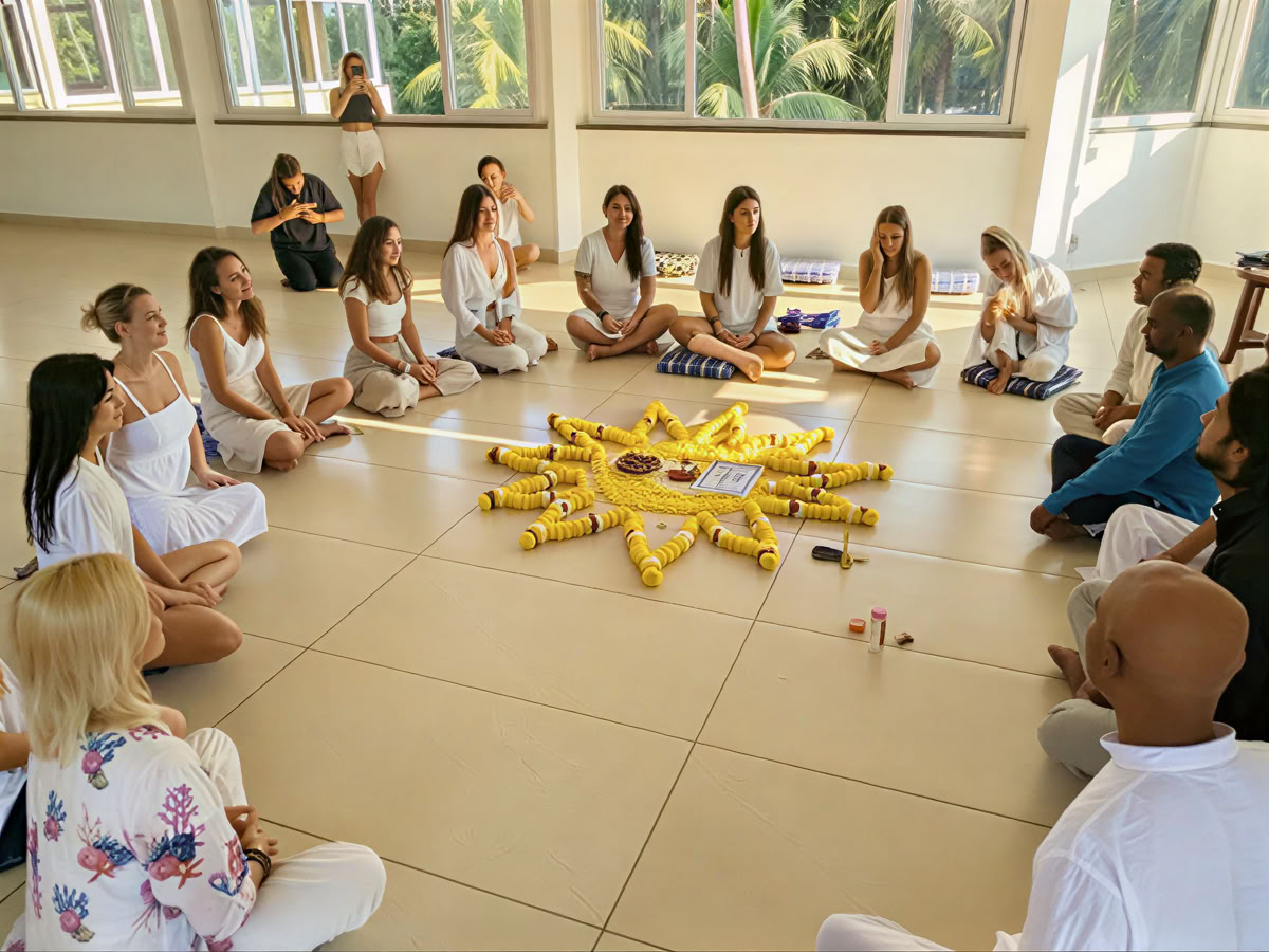 100 timmars yogalärarutbildning i Kerala – 3 sep – 14 sep 2026