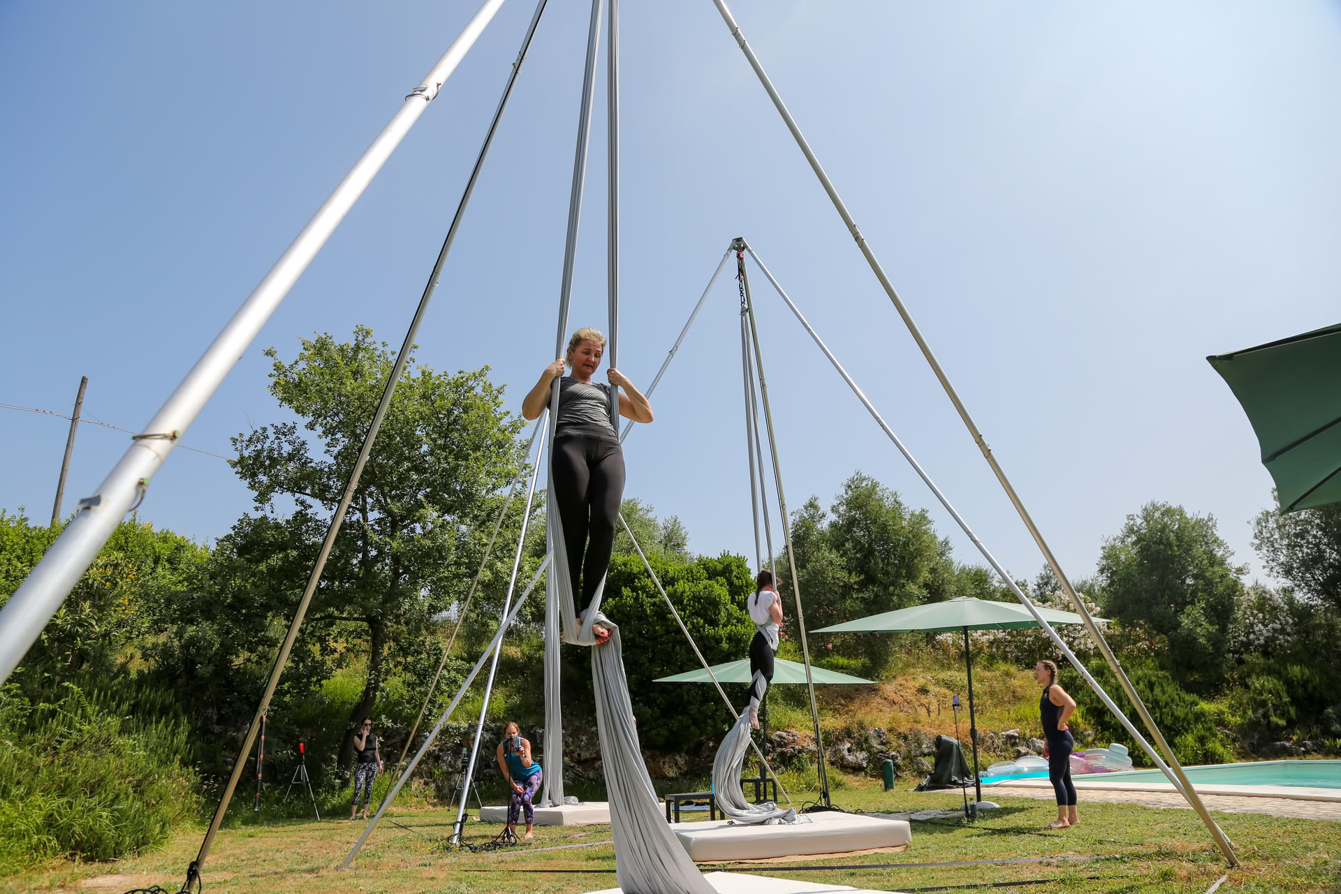 Från grunderna till briljans: Aerial-teoriretreat