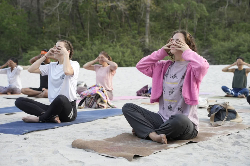100-timmars yoga TTC i Rishikesh