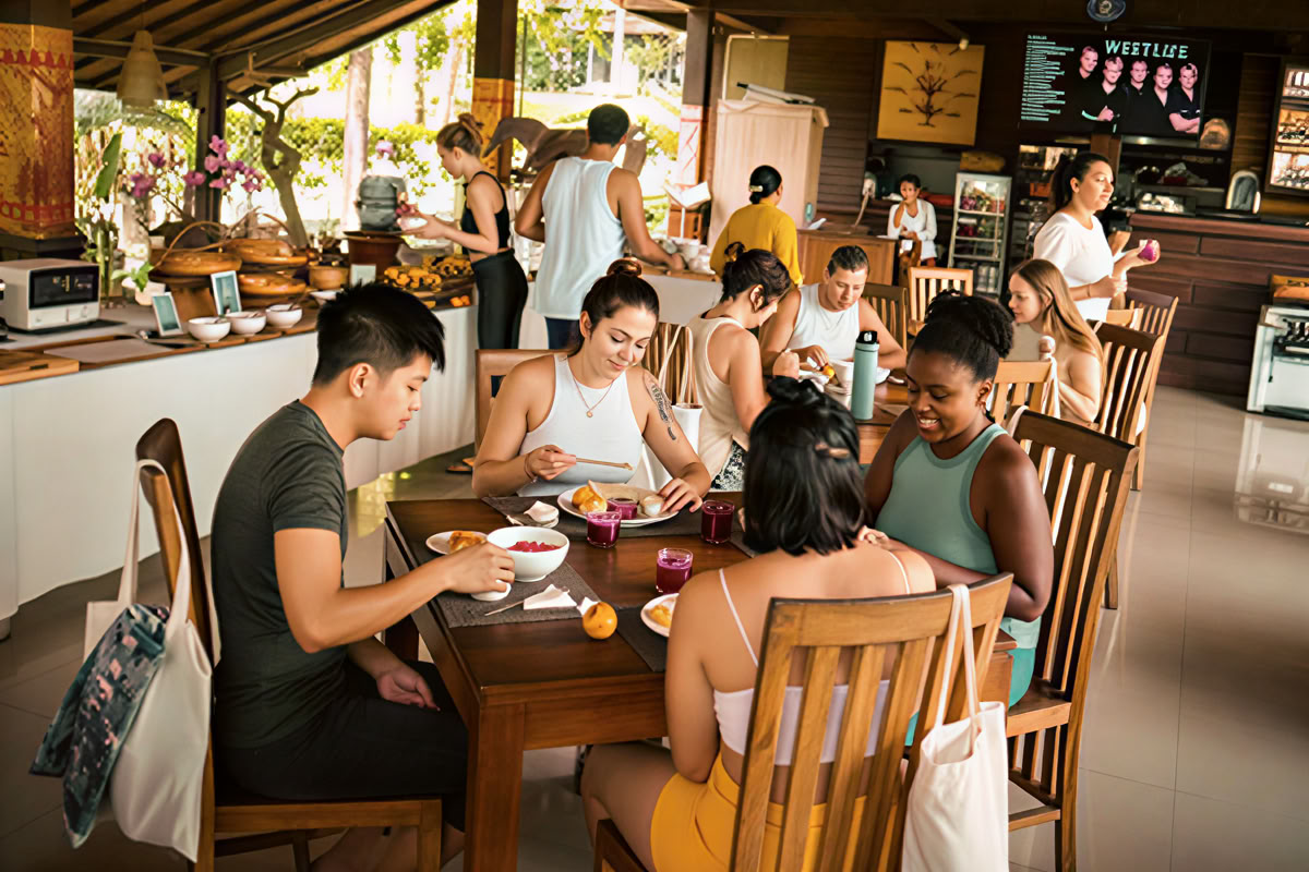 200-timmars yogalärarutbildning på Bali