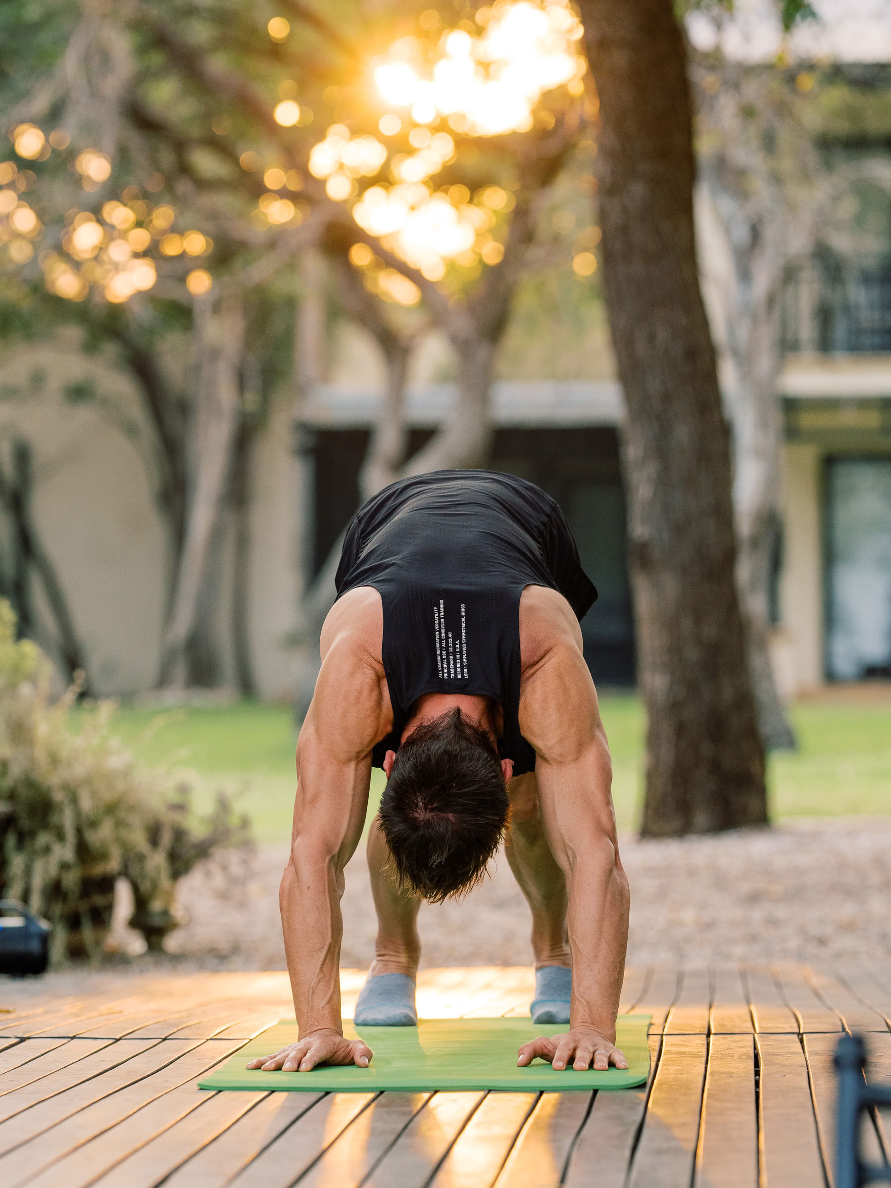 Yoga vid Zambezi