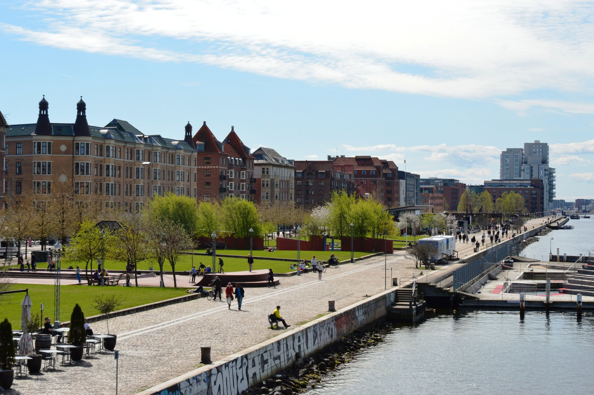Yoga i parken: Islands Brygge
