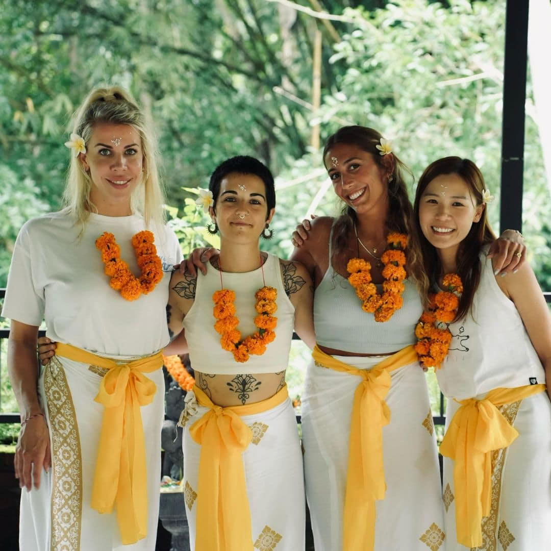 50-timmars yogalärarutbildning på Bali