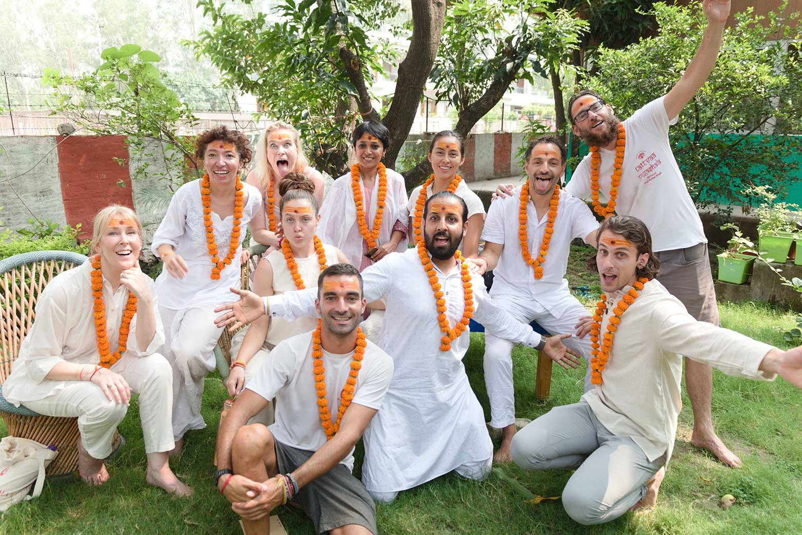 100-timmars yogalärarutbildning i Rishikesh
