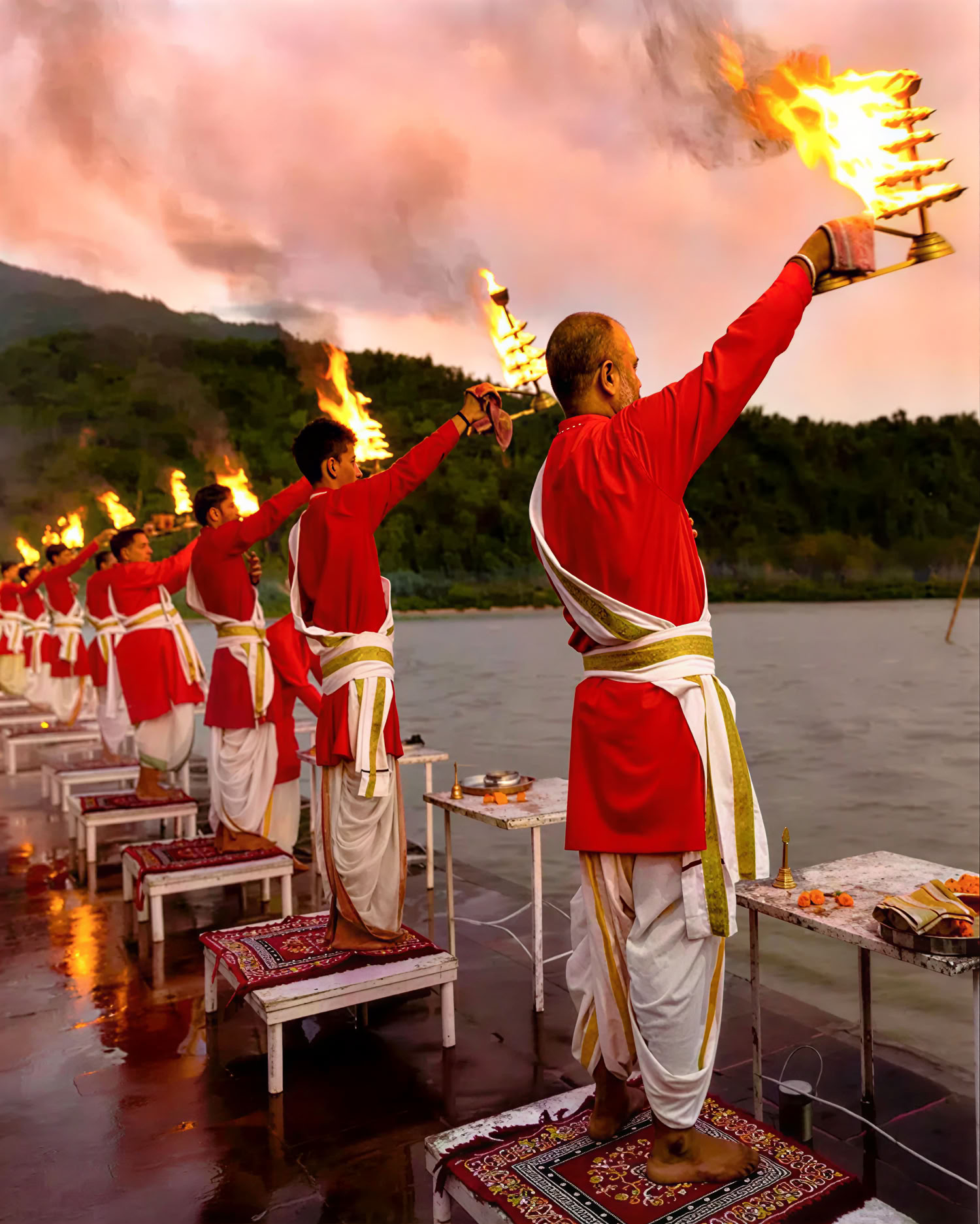 Gravid- och postnatal yogalärarutbildning i Rishikesh, Indien