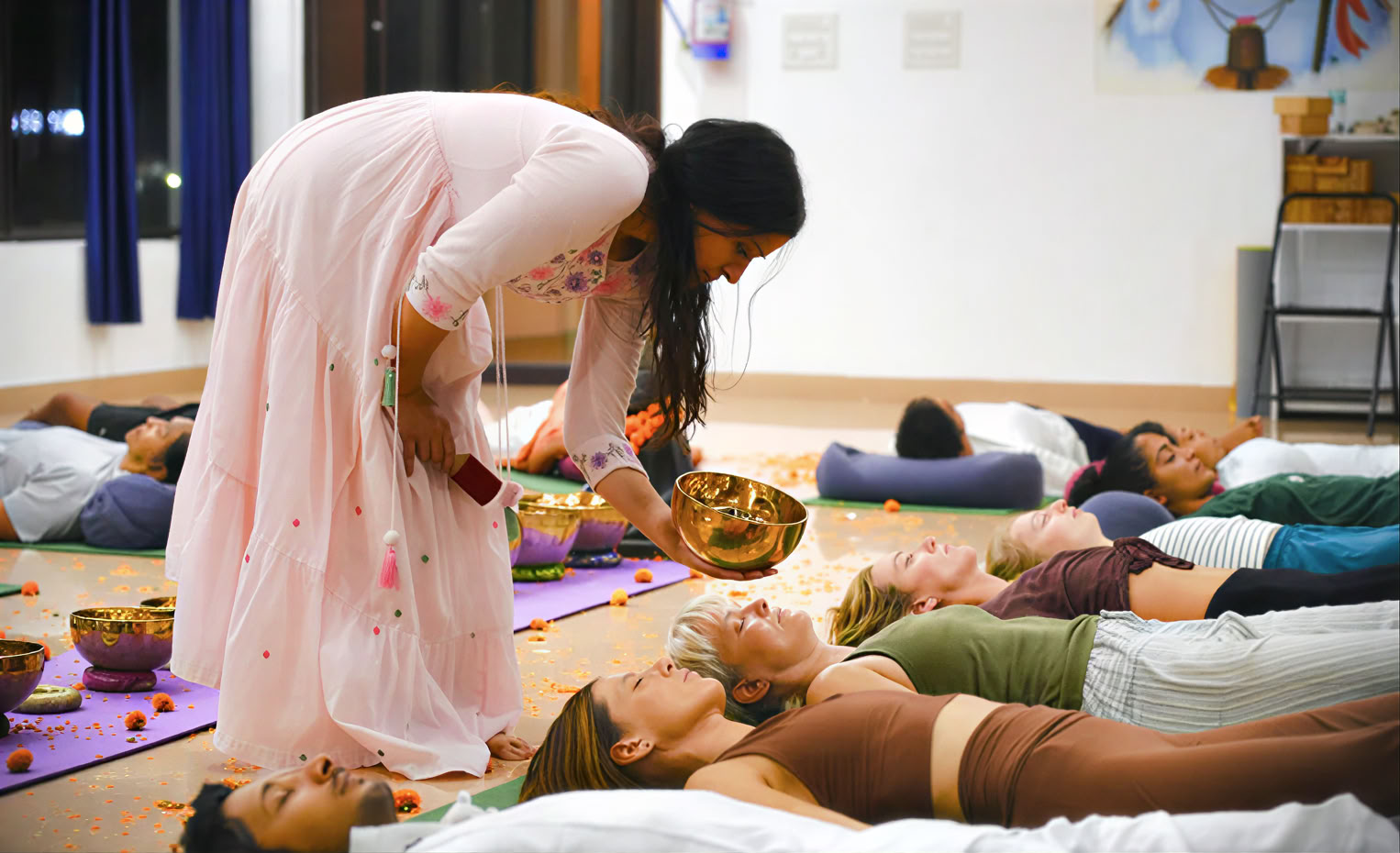 Ljudhelande yogalärarutbildning i Rishikesh